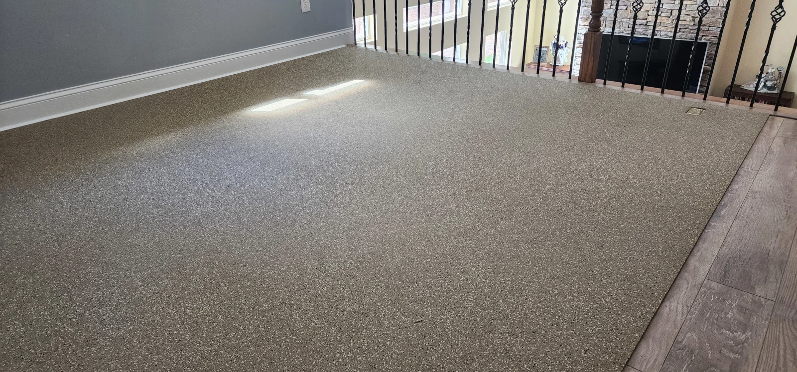 Home Gym flooring - Mocha Latte