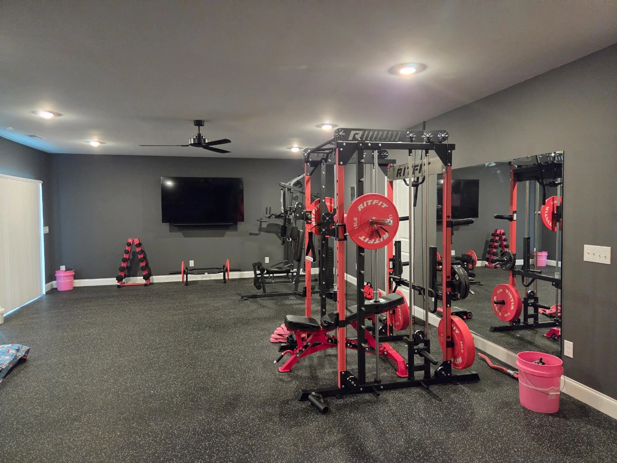 New Construction Home Fitness Build