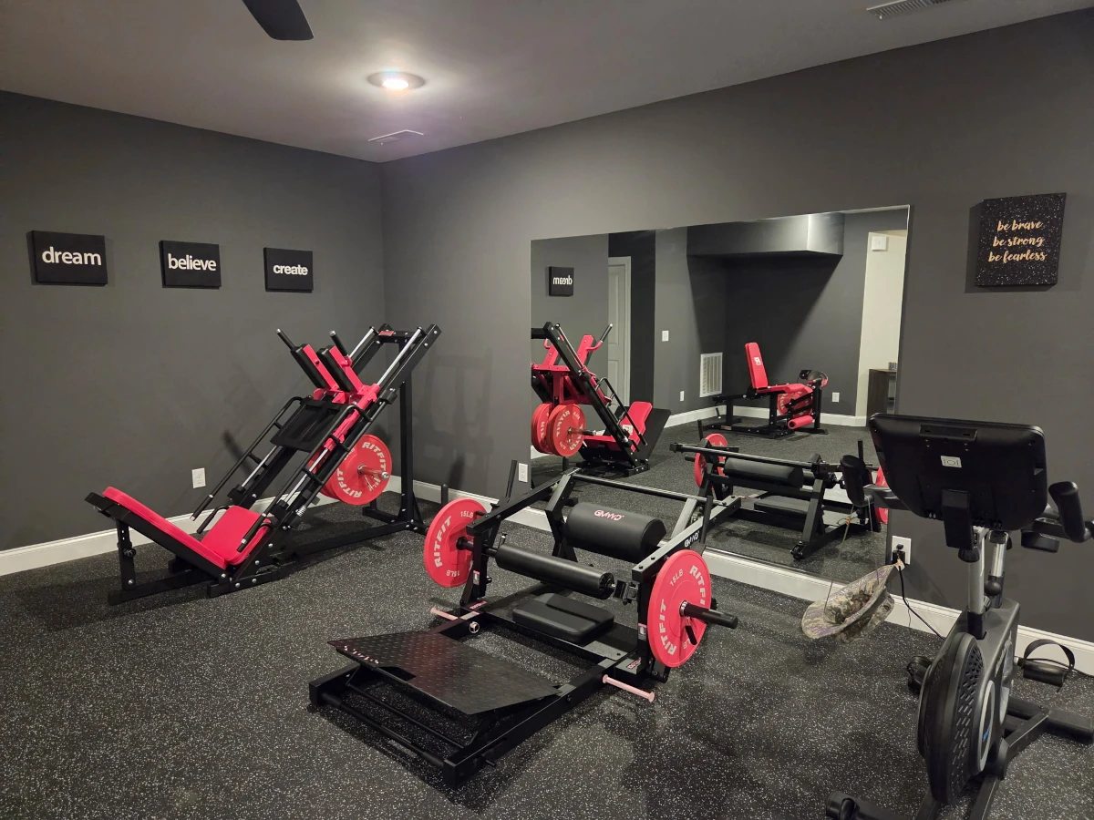 New Construction Home Fitness Build