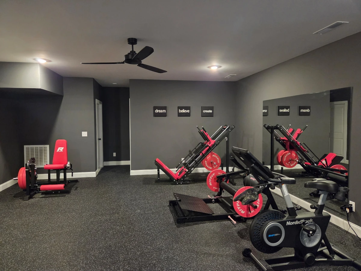 New Construction Home Fitness Build