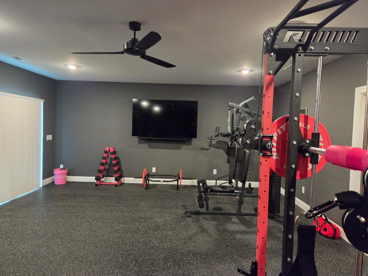 New Construction Home Fitness Build
