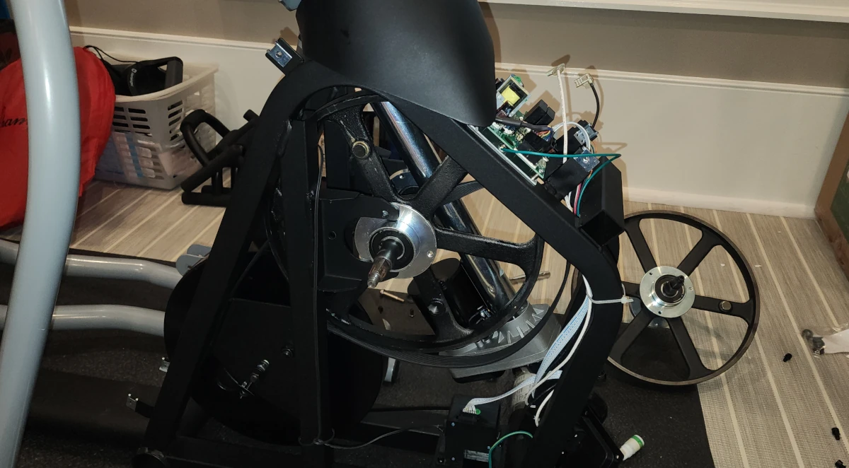 Vision S7100- Flywheel, lower board, and resistance motor repair