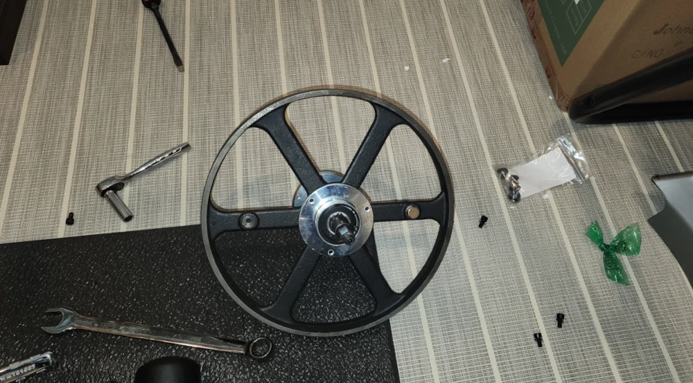 Vision S7100- Flywheel, lower board, and resistance motor repair